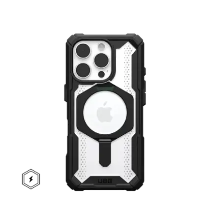 UAG - Plasma XTE Series Case with Magsafe for Apple iPhone 16 Pro - Black/Clear