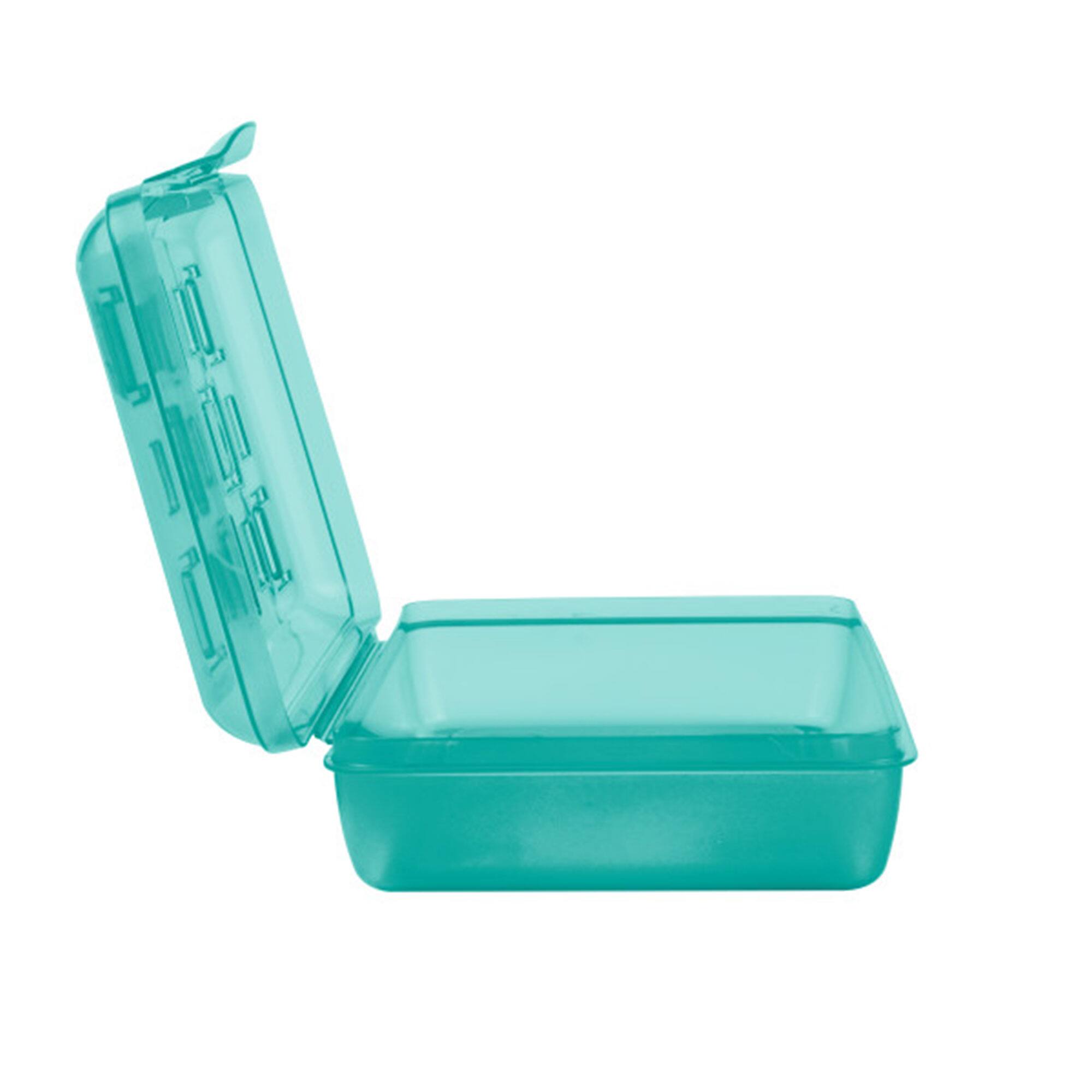 Alt View 5. Sterilite - Sterilite Translucent Pencil Case School Supply Storage Box, Blue Tint (24 Pack).