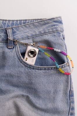 Posh Tech - Mini Digital Camera with Beaded Lanyard