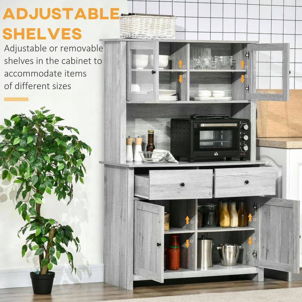 ADJUSTABLE SHELVES  
Adjustable or removable shelves in the cabinet to accommodate items of different sizes