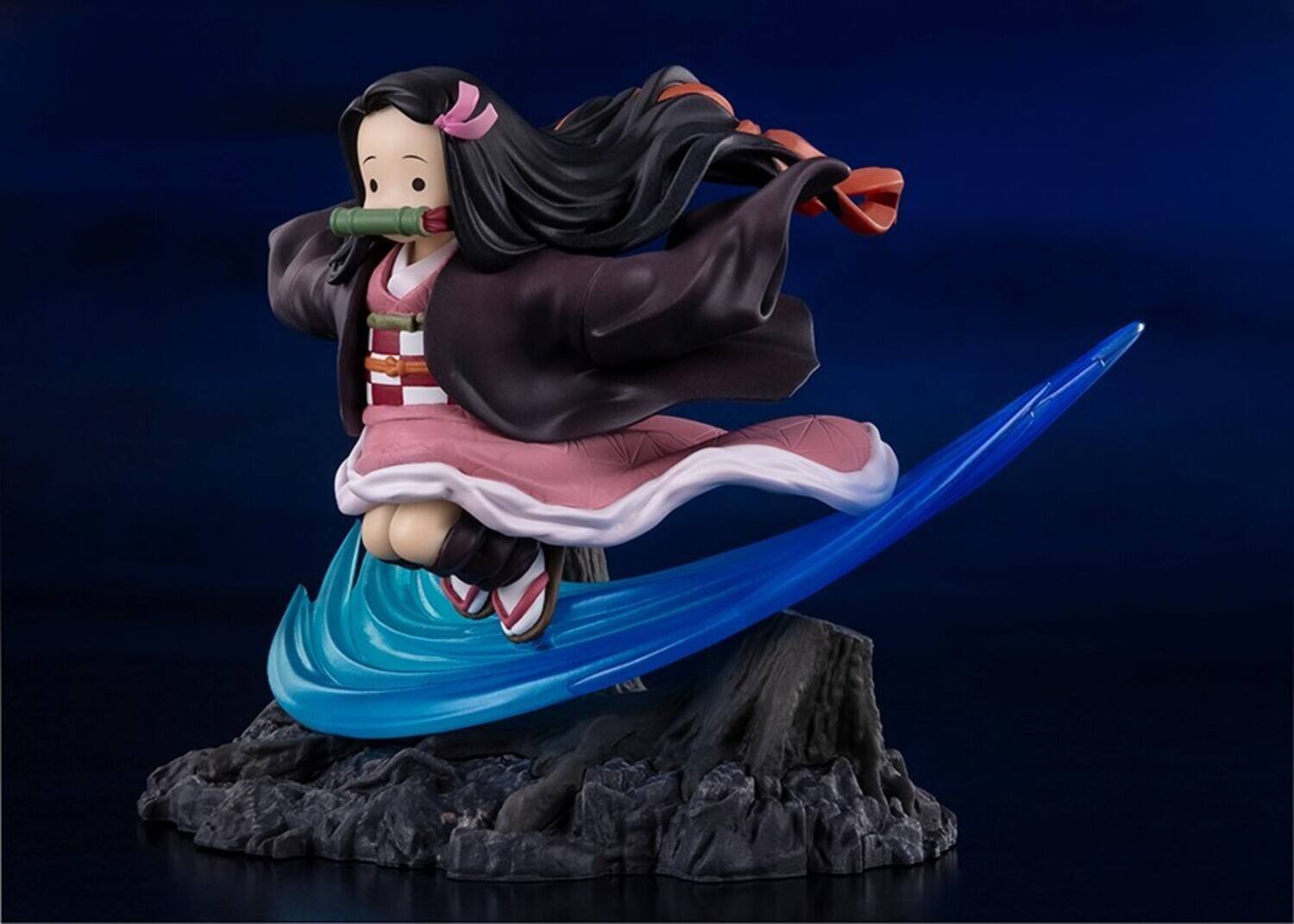 Alt View 3. Bandai - Tamashi Nations - Demon Slayer - Kamado Nezuko, Bandai SpiritsFiguarts ZERO   - COLLECTIBLES - Multicolor.