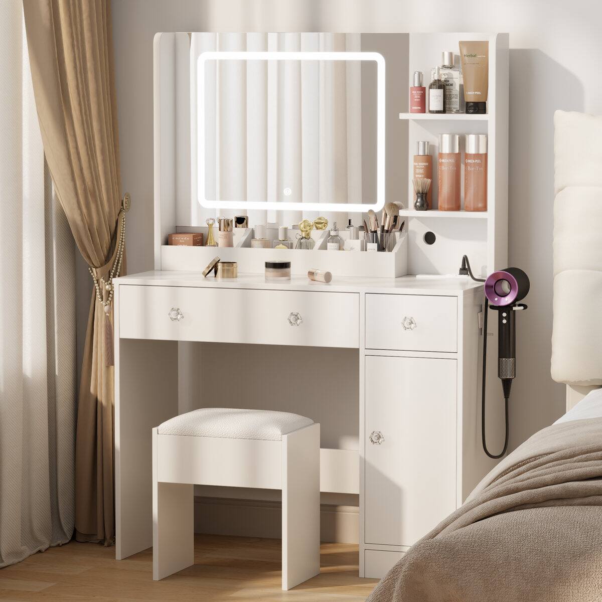 White