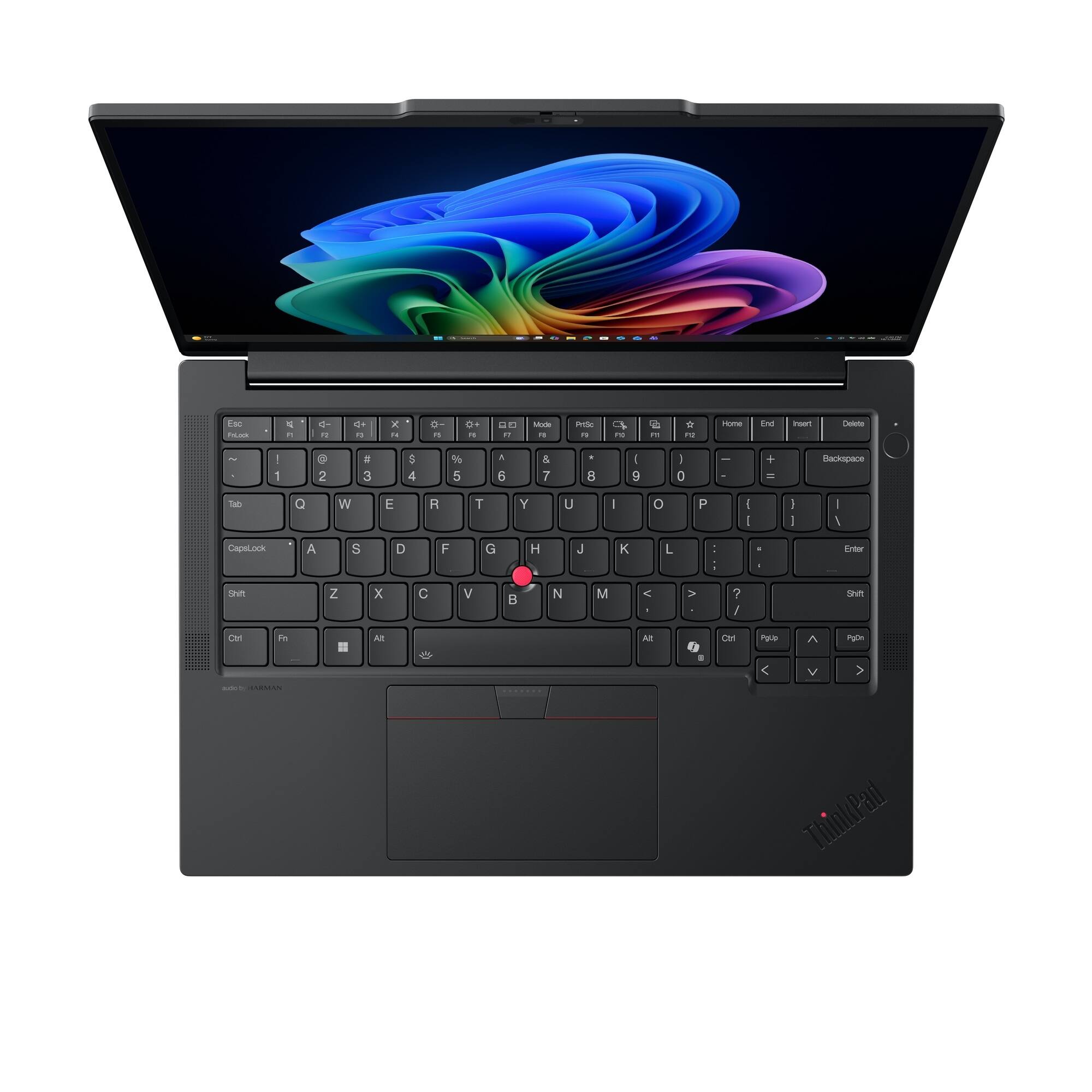 Esc HUIX  
4K P  
4+ 13  
X 14  
- 8  
Q+ F6  
Mode on  
Prific 15  
R. FOO  
PM  
* F12  
Home  
End  
Insert  
Delete  
1  
@ 2  
# 3  
$ 4  
% 5  
I 6  
& 7  
8  
| 9  
I 0  
-  
+ -  
Backspace  
Tab  
Q  
W  
E  
R  
T  
Y  
U  
I  
O  
P  
I -  
I /  
CopeLock  
A  
S  
D  
F  
G  
H  
J  
K  
L  
.  
Enter  
Shift  
Z  
X  
C  
V  
N  
M  
1  
>  
? /  
Shift  
Ctrl  
Pn  
At  
Ctrl  
PgLip  
PgOn  
<  
V  
>  
adob HARMAN  
ThinkPad