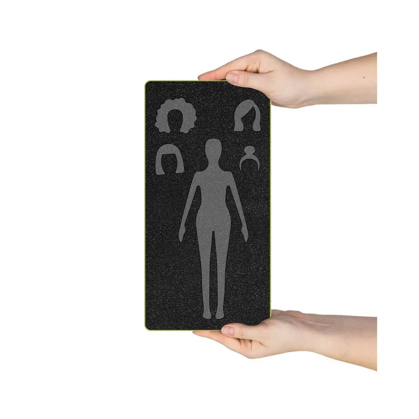 Alt View 1. AccuQuilt - GO! Paper Doll Die by TipStitched - Multicolor.