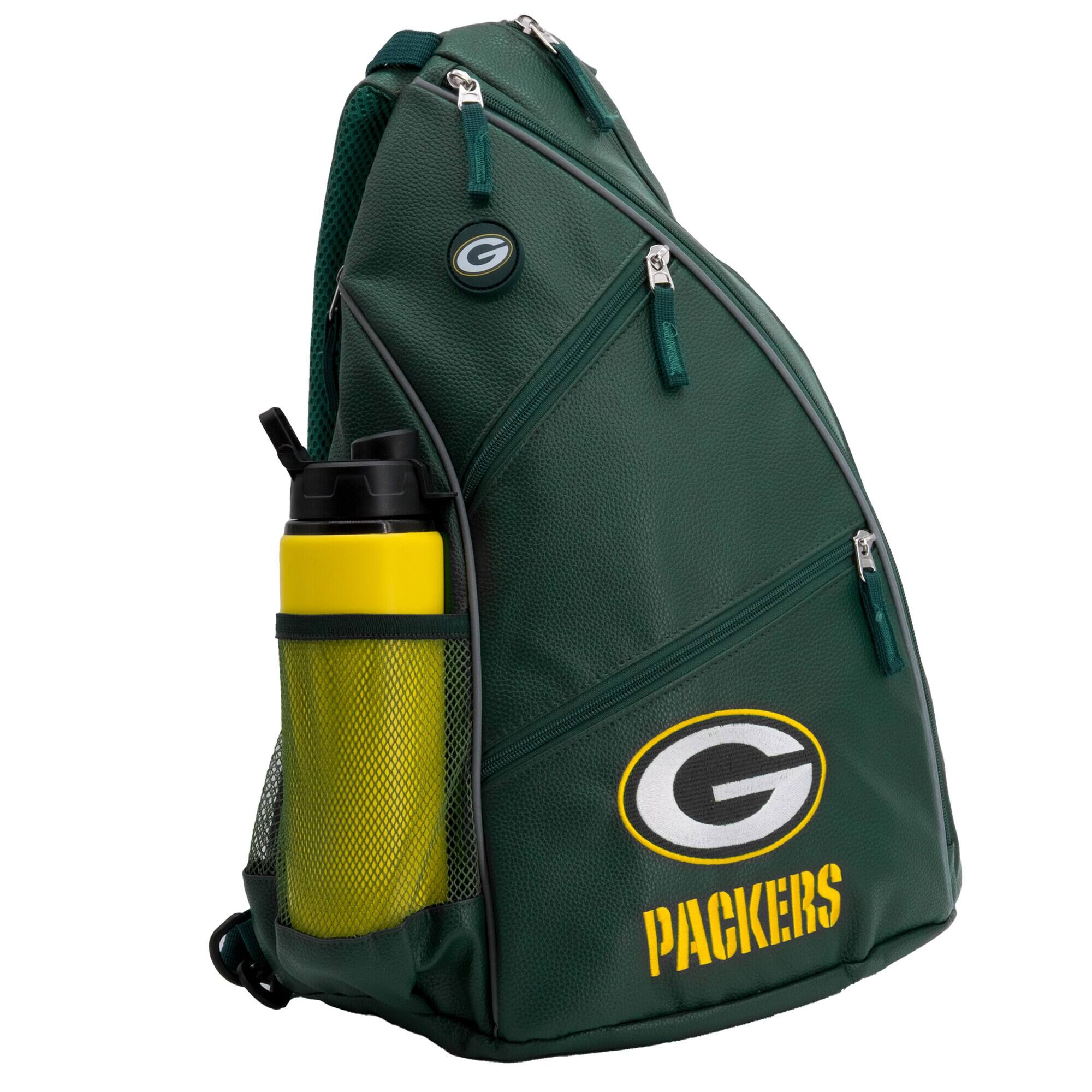 Alt View 2. Team Golf - Green Bay Packers Embroidered Team Backpack - Multicolor.