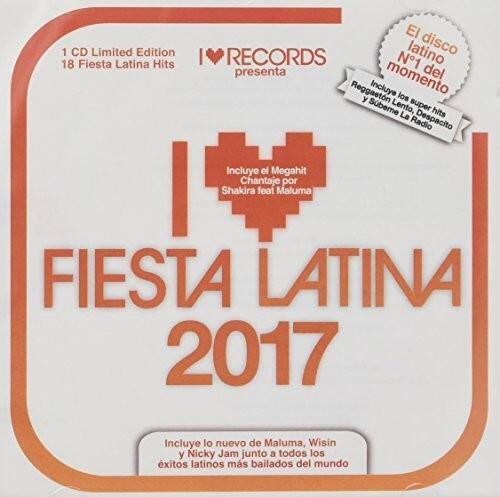 Various Artists - I Love Fiesta Latina 2017 / Various   - COMPACT DISCS [CD]