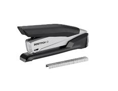 Front. Bostitch - Bostitch InPower with 70% Post Consumer Recycled Content Desktop Stapler, 25-Sheet Capacity, Staples Included, Black - Black/Gray.