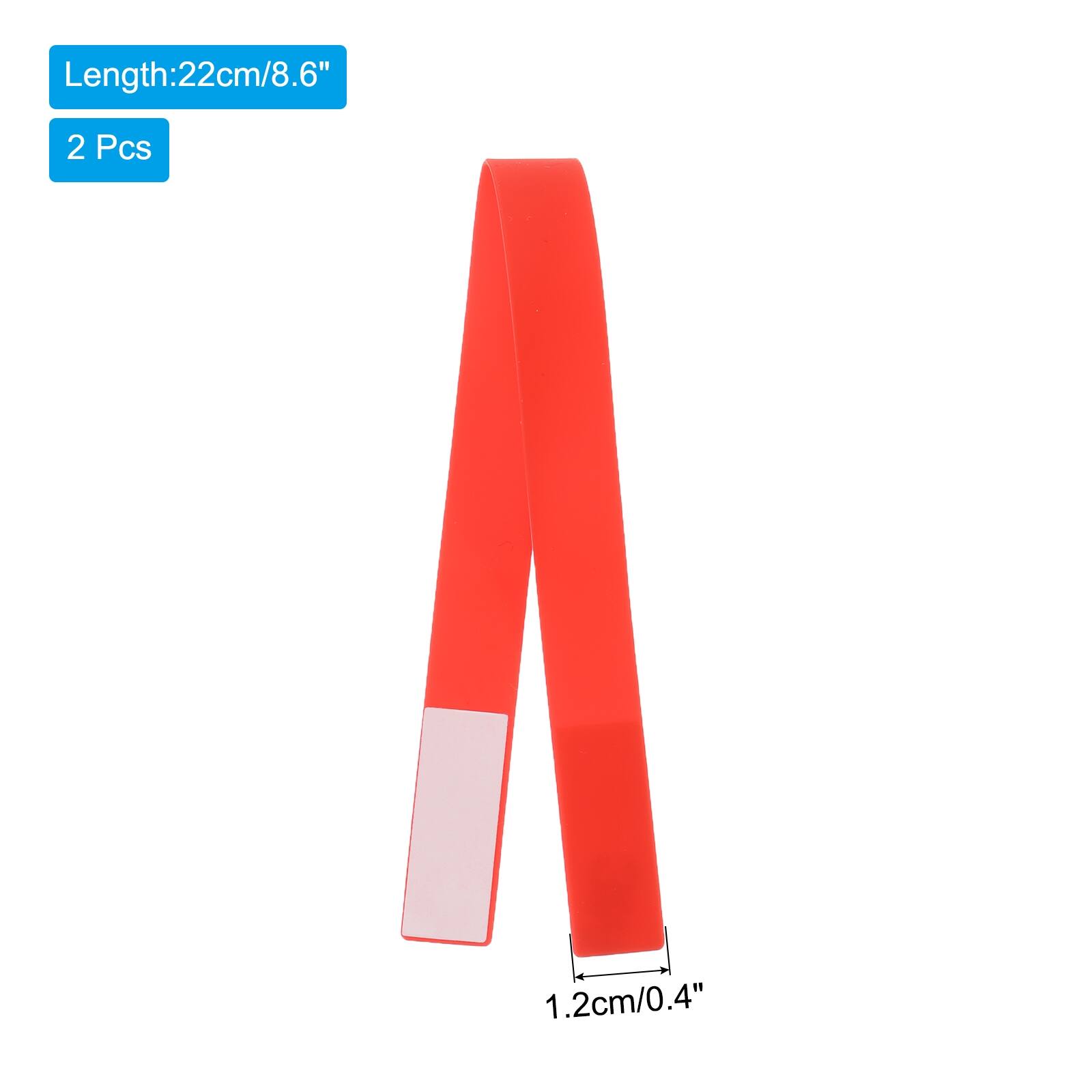Length: 22cm/8.6"  
2 Pcs  
1.2cm/0.4"