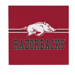 Evergreen Enterprises - Arkansas Razorbacks 12" x 12" Wood Wall Sign - Multicolor