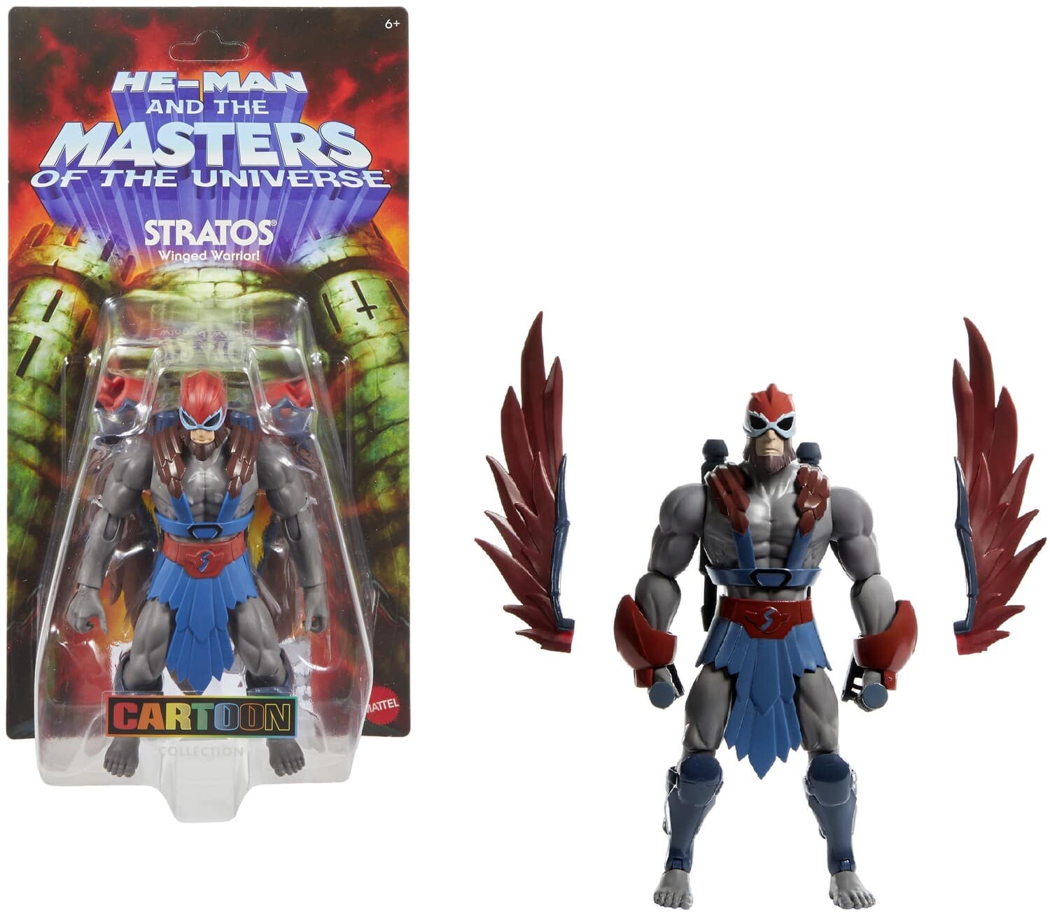 Stratos – Les Maîtres De L’Univers Origins Cartoon Collection – Mattel – Neuf