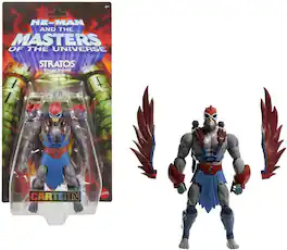 Mattel - Masters of the Universe Origins 200X Cartoon Collection Stratos Action Figure (He-Man, MOTU) - COLLECTIBLES - Multicolor