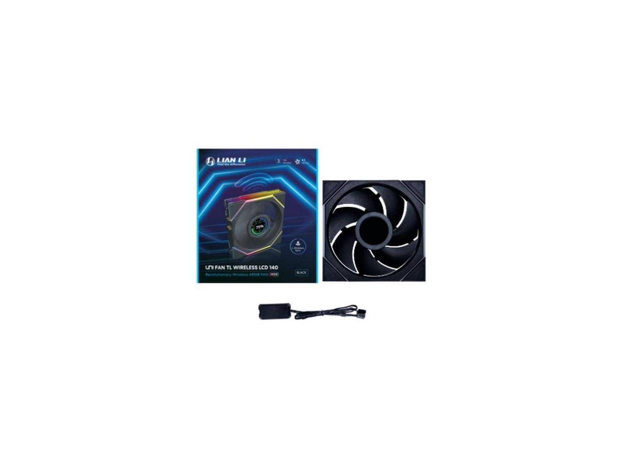 LIAN LI 5 FAN TL WIRELESS LCD 140 - SA