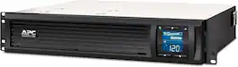 APC - 1500VA Smart UPS with SmartConnect, SMC1500-2UC Rack Mount UPS Battery Backup, Sinewave, AVR, 120V, Line Interactive - Black