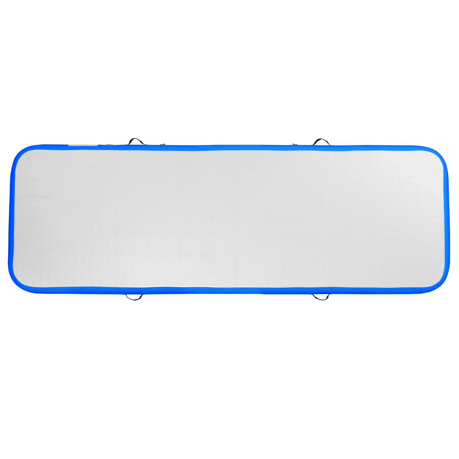 Alt View 5. VEVOR - Gymnastics Air Mat, 4 inch Thickness Inflatable Gymnastics Tumbling Mat, Tumble Track with Electric Pump - Blue.