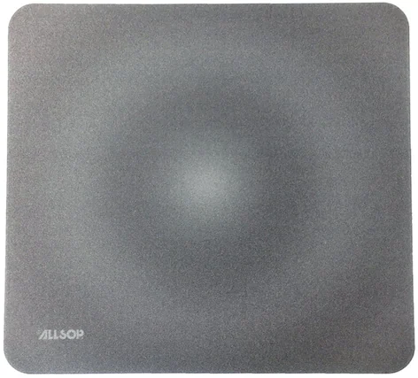 Front. Allsop - Allsop 30202 Accutrack Slimline Mouse Pad - Silver - COMPUTER ACCESS. - Multicolor.