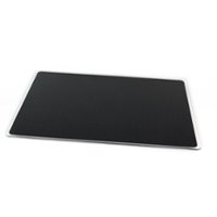 Floortex Glass Magnetic Grid Board 17" x 23" in Black - Black - Front_Zoom