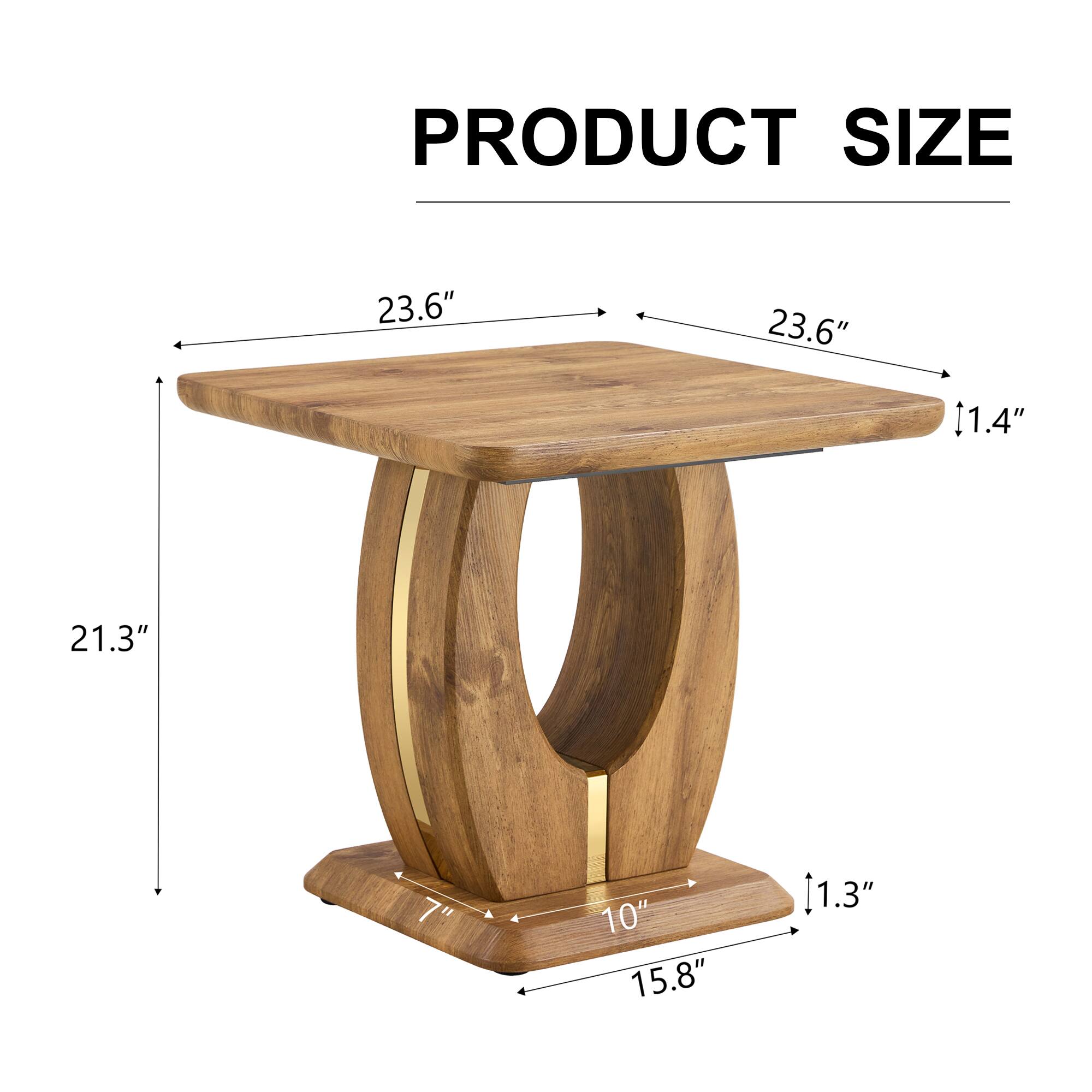 PRODUCT SIZE  
23.6" x 23.6" x 11.4"  
21.3" x 10" x 15.8"  
1.3"