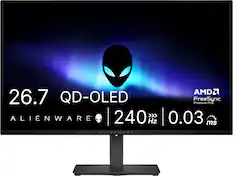 26.7 QD-OLED
FreeSync Premium Pro
240 Hz
0.03 ms
ALIENWARE