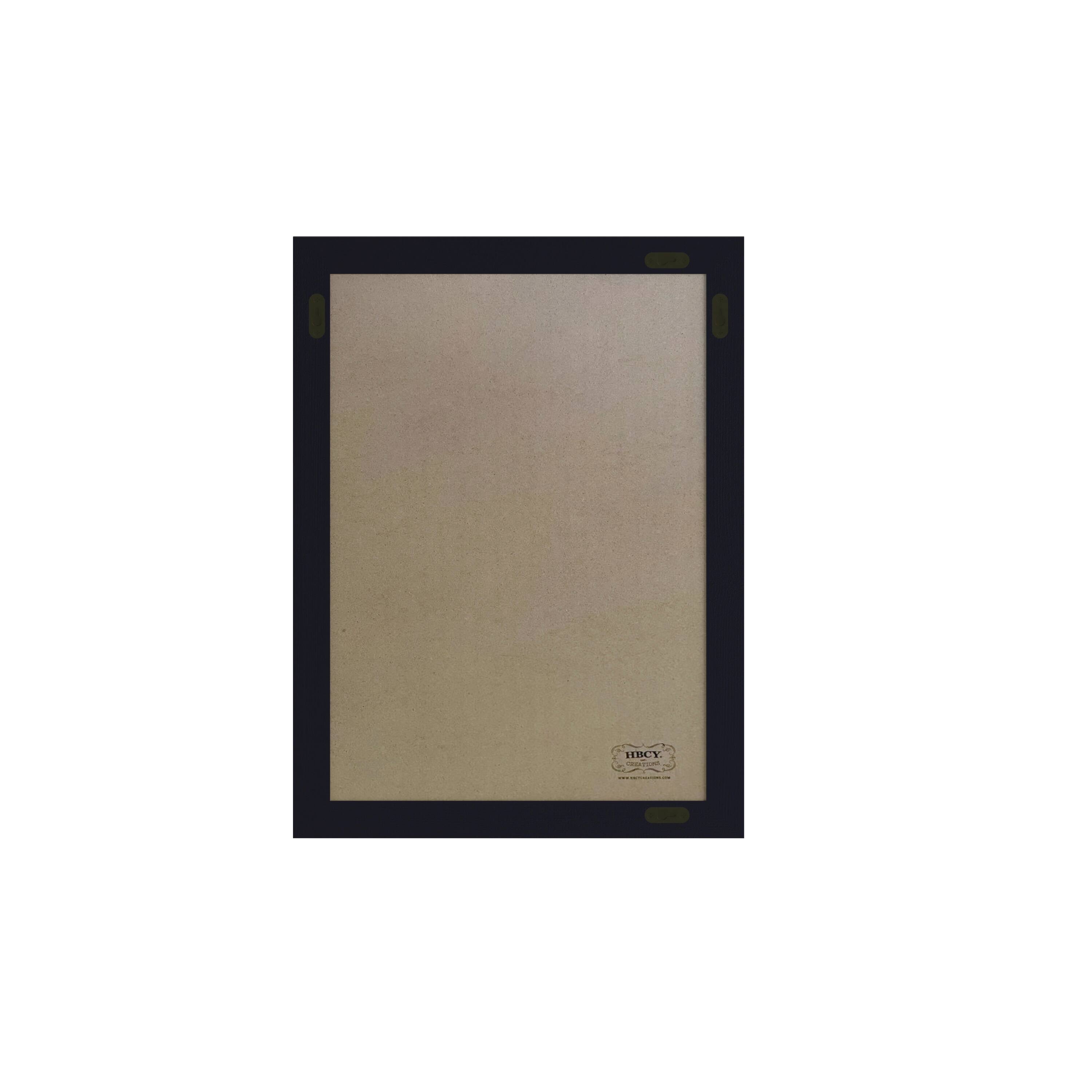 Alt View 7. Emma + Oliver - Burke Framed Decorative Wall Hanging Chalkboard with Magnetic Surface and Eraser for Weddings, Parties, Showers and More - Black.