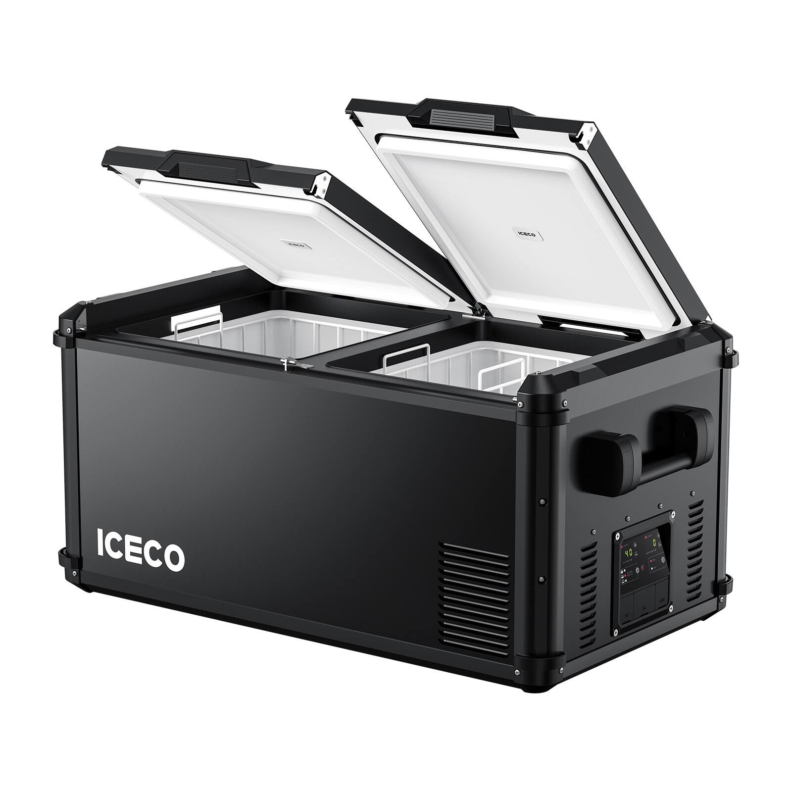 ICECO VL90ProD (Gen II) Dual Zone 95QT Portable Freezer Black