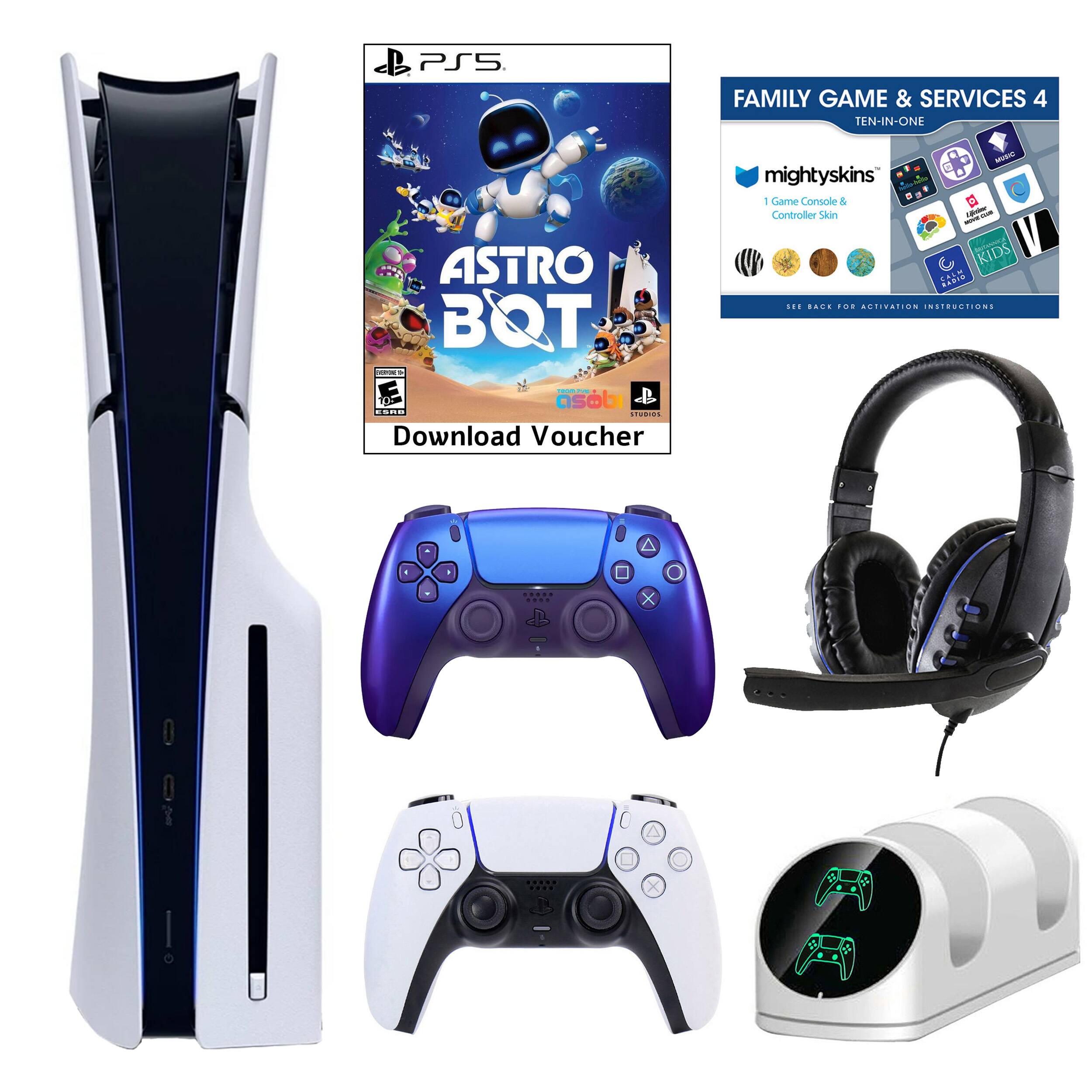PS5 Family Game & Services 4 Ten-in-One Astro BQT - b o.d id Download Voucher M mightyskins B . I Game Controller Skin - - KIDS - IA ... ... ... RC...R..O. INSTRUCTIONS x X