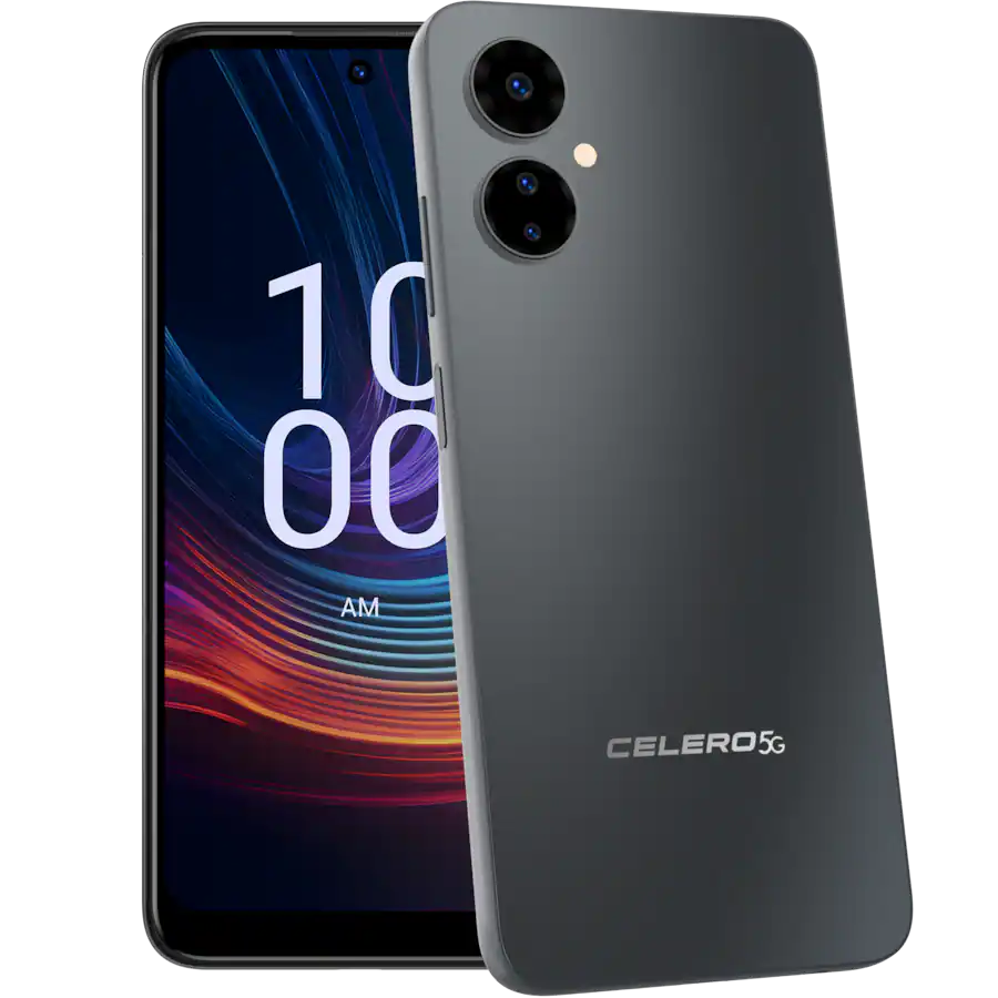 Boost Phone Boost Mobile Celero5G Prepaid Smartphone Moonglow Gray U653DS - Best Buy