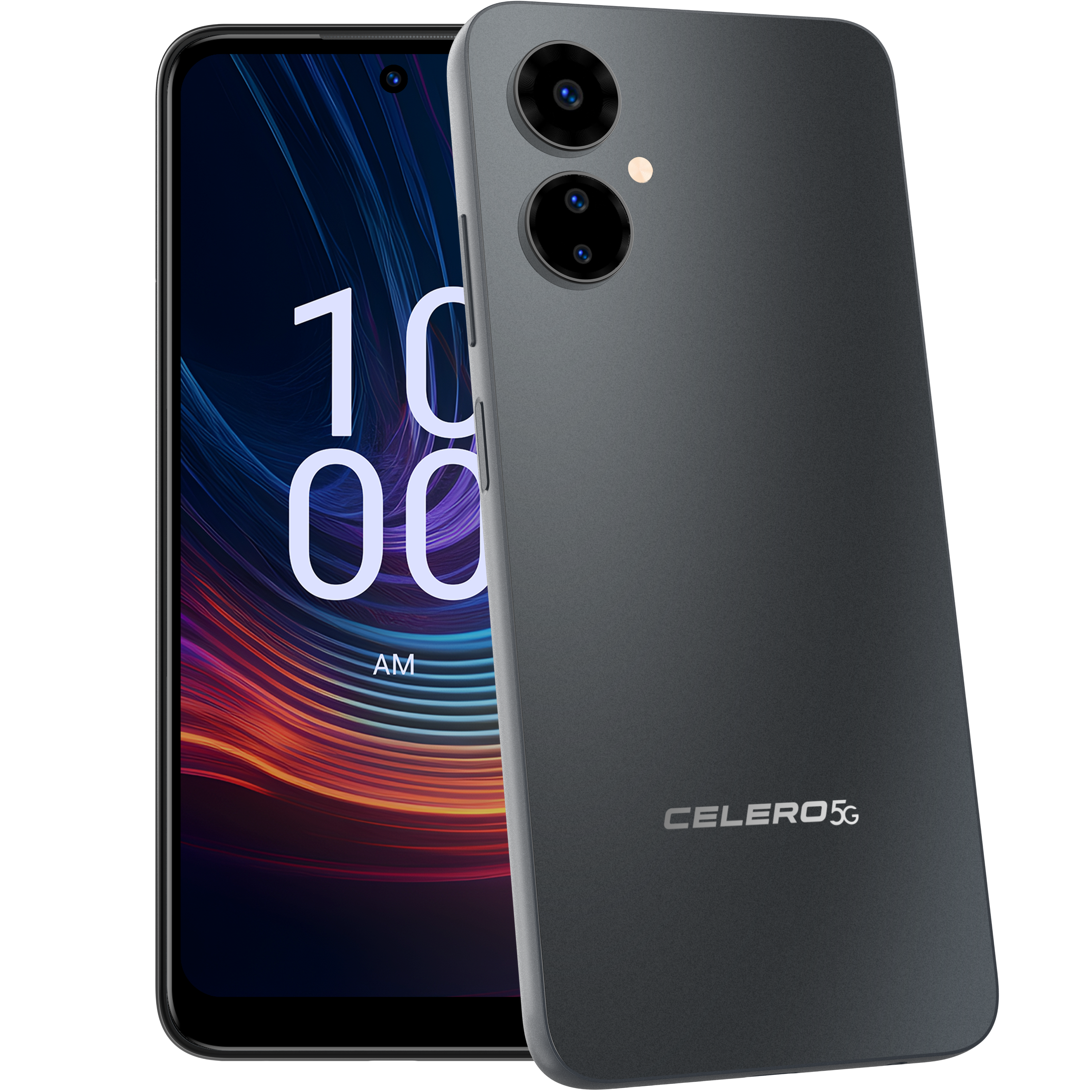 Back. Boost Mobile - Boost Mobile Celero5G - Prepaid Smartphone - Moonglow Gray.