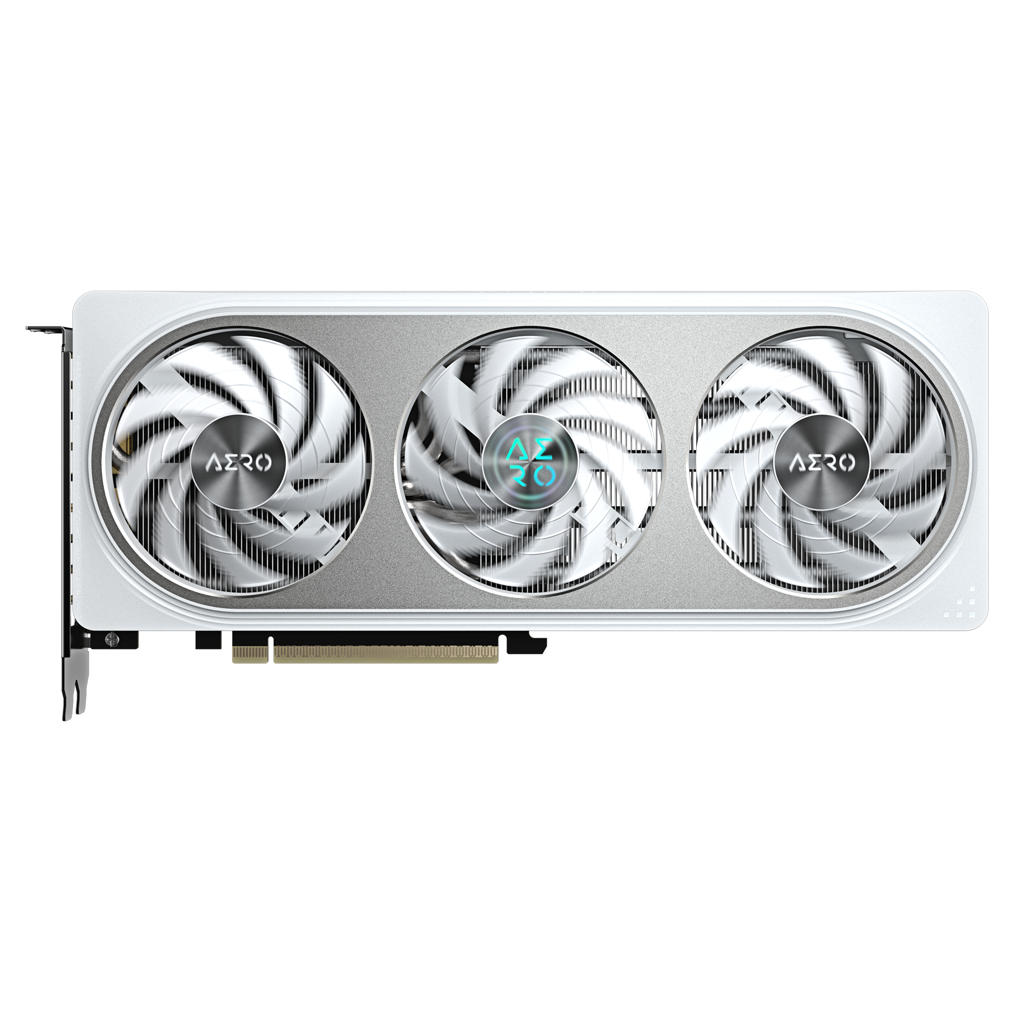 GIGABYTE - NVIDIA GeForce RTX 5060 Ti AERO OC 16G GDDR7 PCI Express 5.0 Graphics Card - White - Front_Zoom