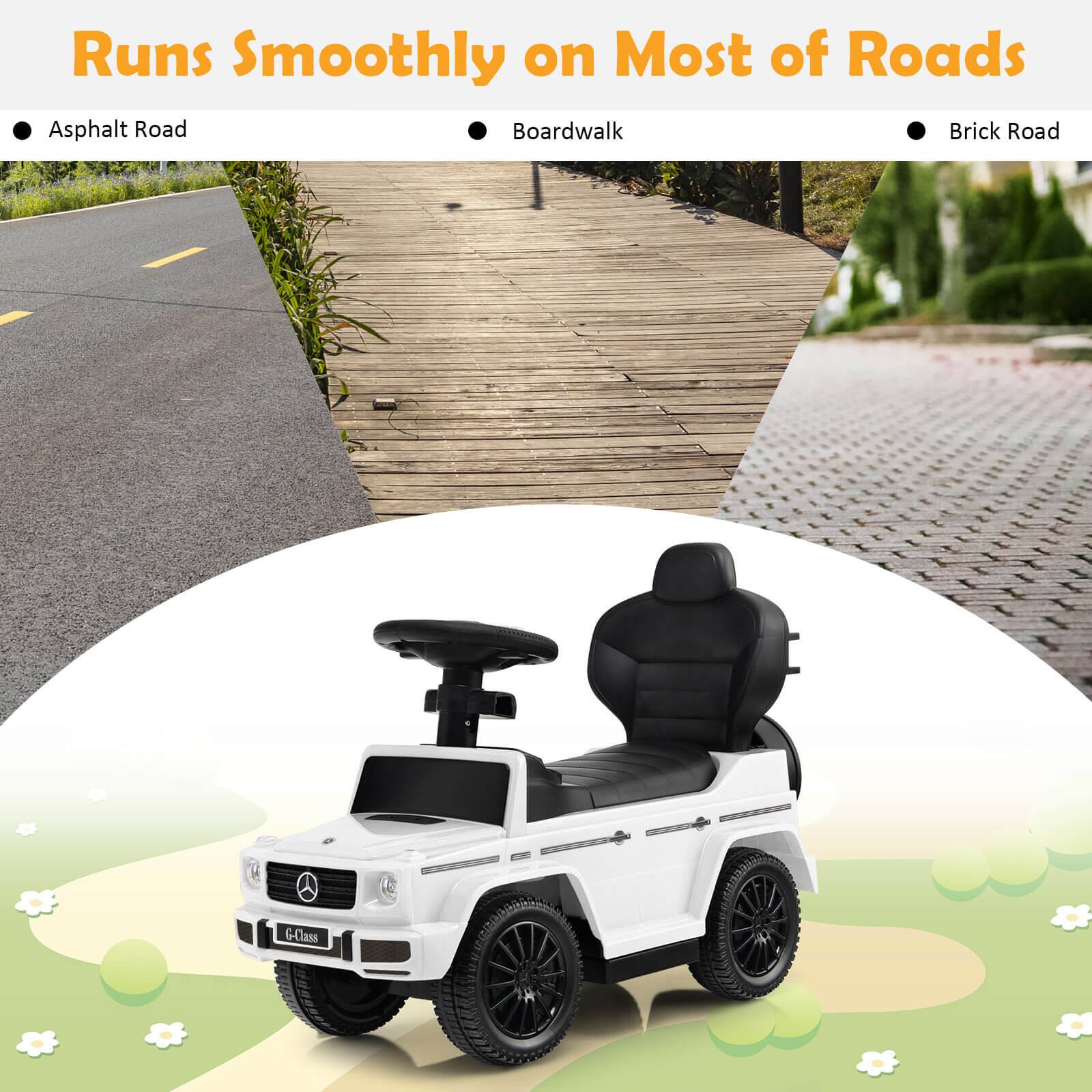 Runs Smoothly on Most of Roads

- Asphalt Road
- Boardwalk
- Brick Road