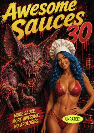 Front. Awesome Sauces 30 - DVD.