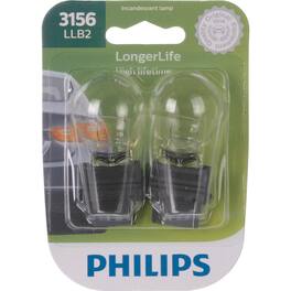Philips - LongerLife Incandescent Back-Up/Stop/Trunk Miniature Automotive Bulb 3156LLB2