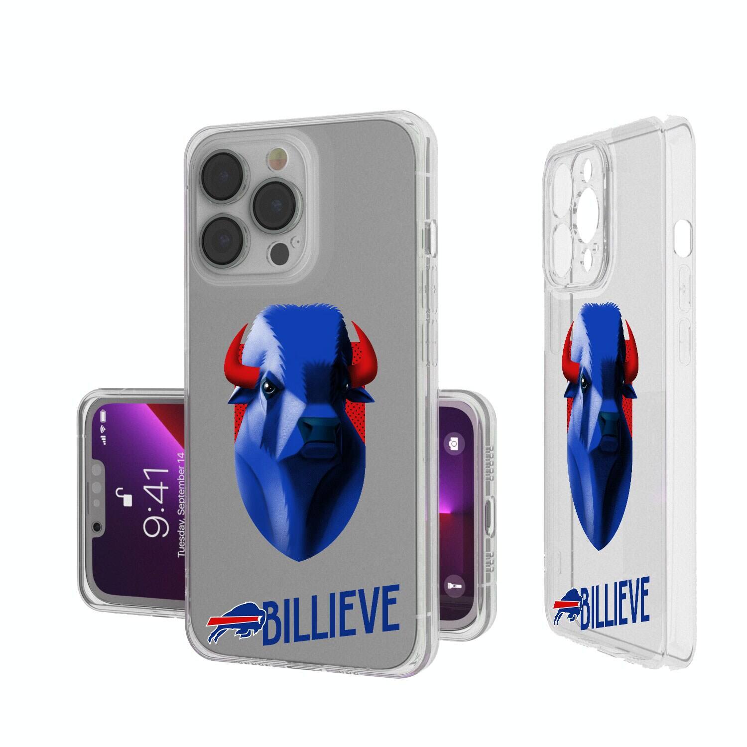Keyscaper - NFL - Buffalo Bills iPhone Clear Case - 15 Pro Max - Multicolor price history on PriceWatchPro