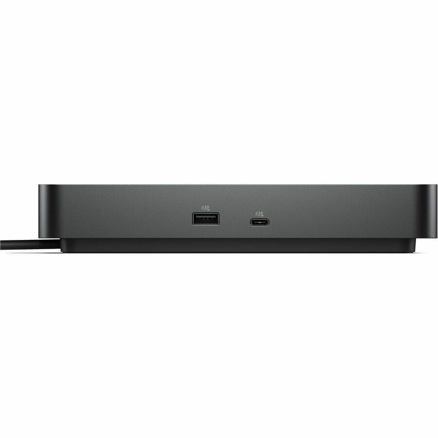 Alt View 6. Dell - Dell Pro Dock WD25 - for Desktop PC, Notebook - Charging Capability - 130 W - USB Type C - 4 Displays Supported - 5K @ - Black.
