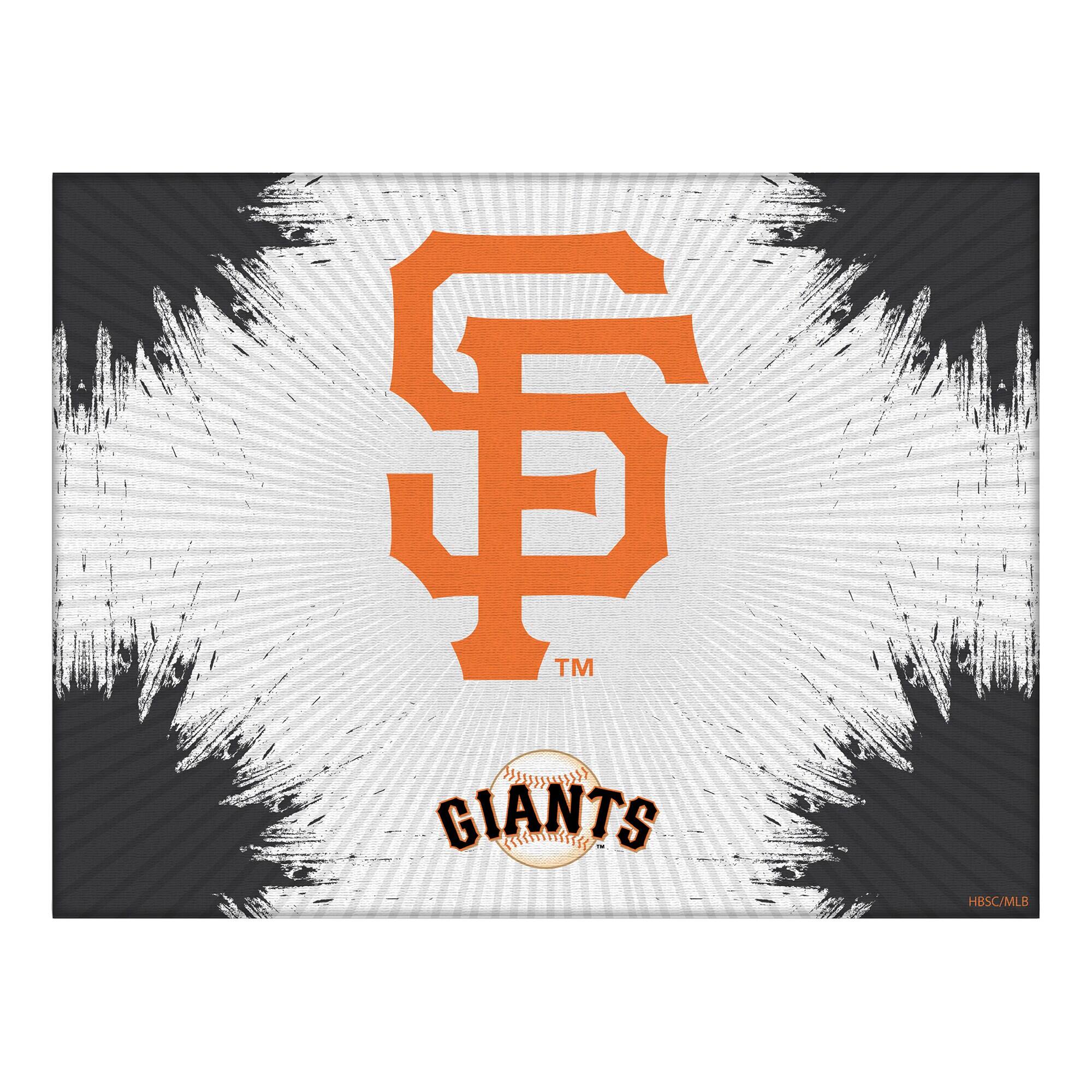 "Holland Bar Stool Co. - San Francisco Giants 24"" x 32"" Splash Canvas Wall Art - Multicolor" price history on PriceWatchPro