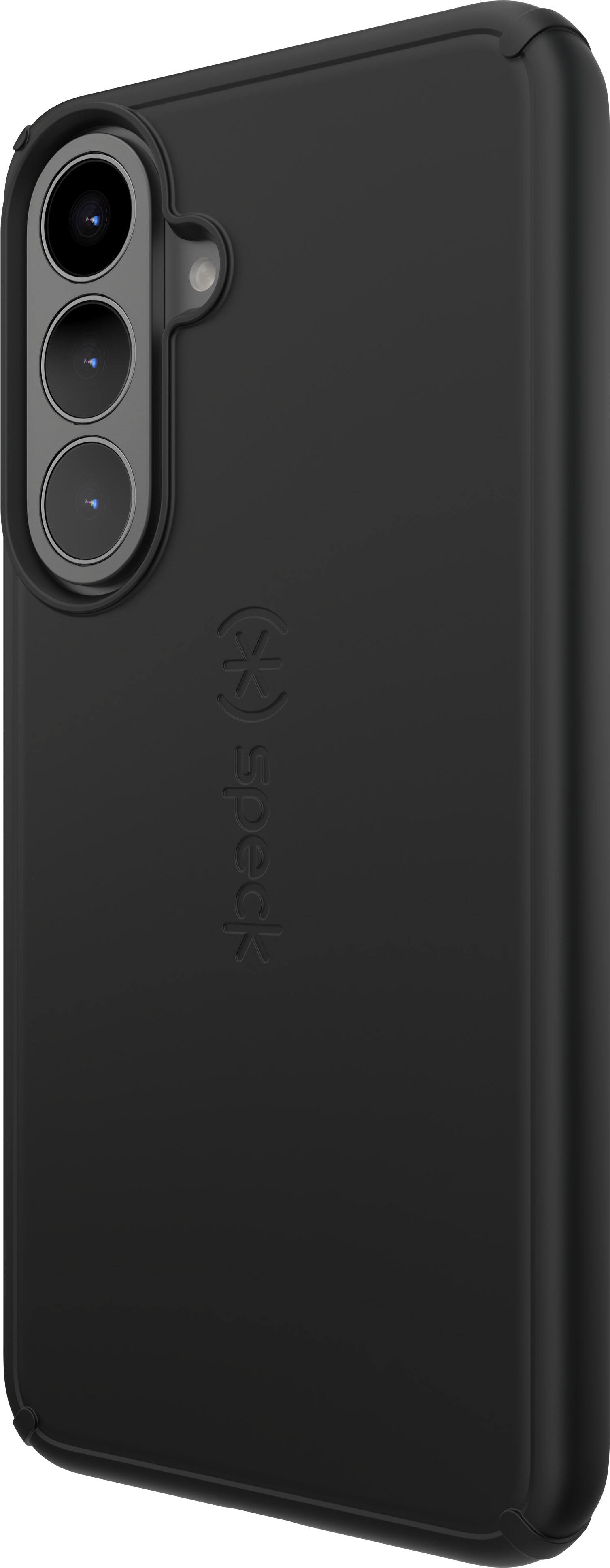 Left. Speck - ImpactHero Slim Case for  Samsung Galaxy S26 and S25 FE - Black.