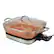 Front. MegaChef - MegaChef 11.81 Inch Electric Fry Pan with Copper Coating - Copper.