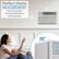 Alt View 16. Keystone - 450 Sq. Ft. 10,000 BTU In Wall Air Conditioner - White.