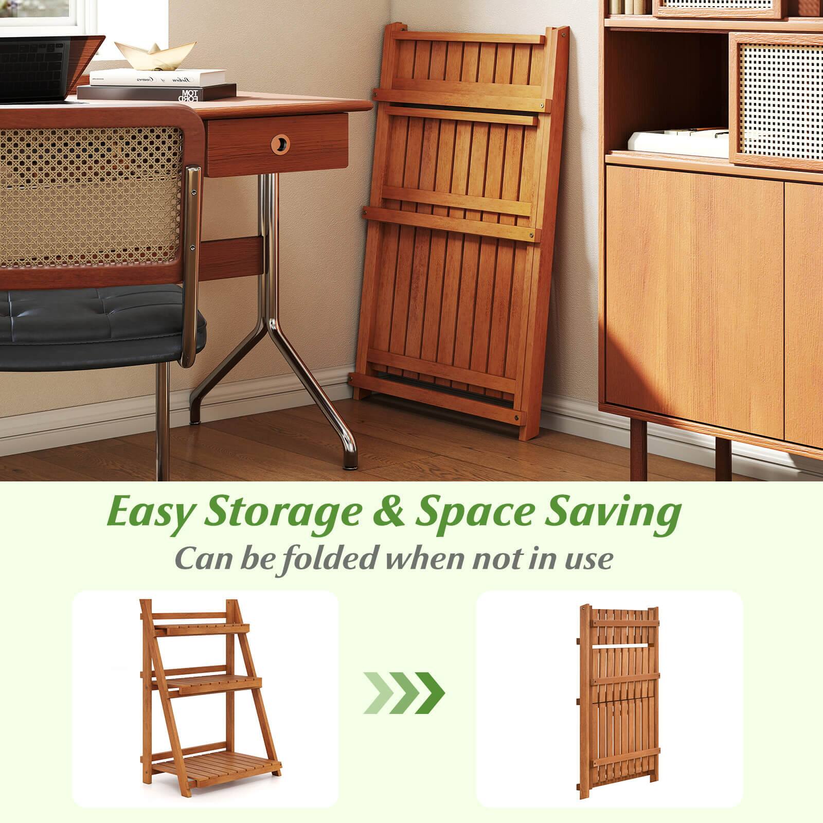 Easy Storage & Space Saving  
Can be folded when not in use