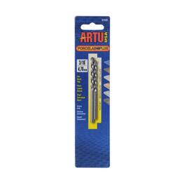 ARTU - Porcelain Plus 3/16 in. X 3-1/2 in. L Tungsten Carbide Tipped Glass and Tile Bit Set Straight S
