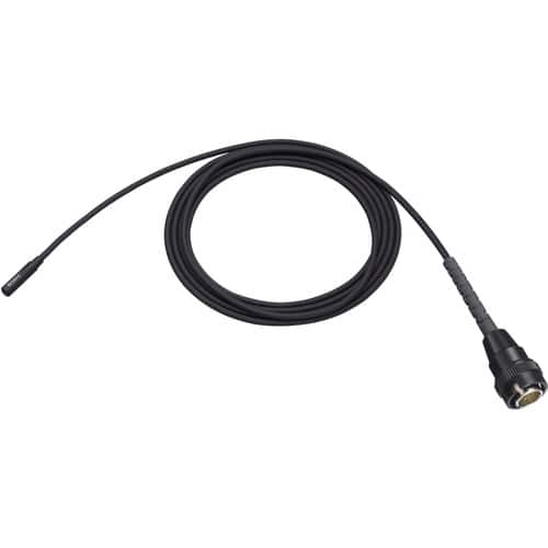 Sony - ECM-90BC Ultra-Compact Dual-Diaphragm Electret Condenser Microphone - Black
