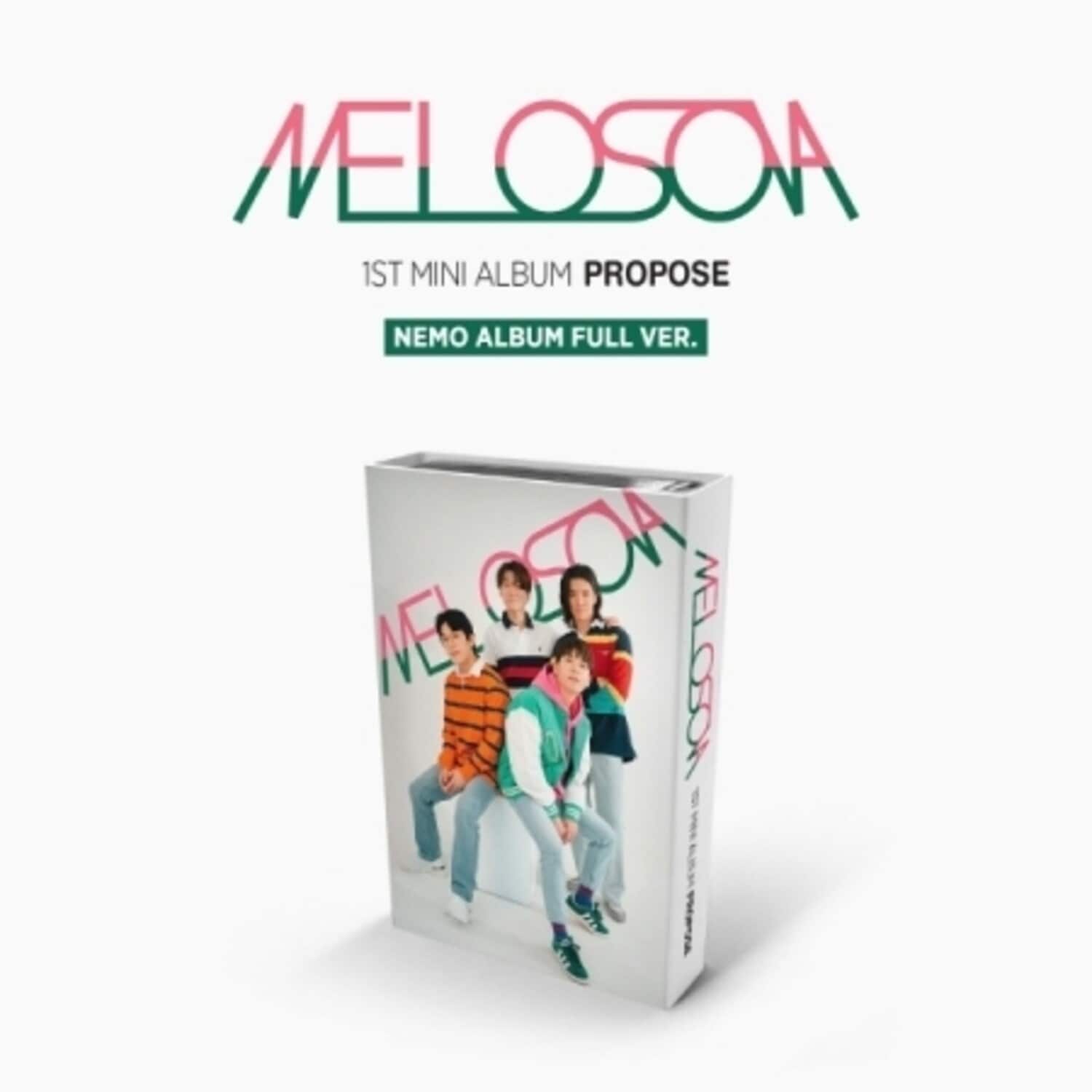 Melosona - Propose -Nemo Album Full Version - incl. 4pc Jacket Photocard Set, 3pc Unit Photocard + 2 - DISCLESS DIGITAL [Digital Download] price history on PriceWatchPro