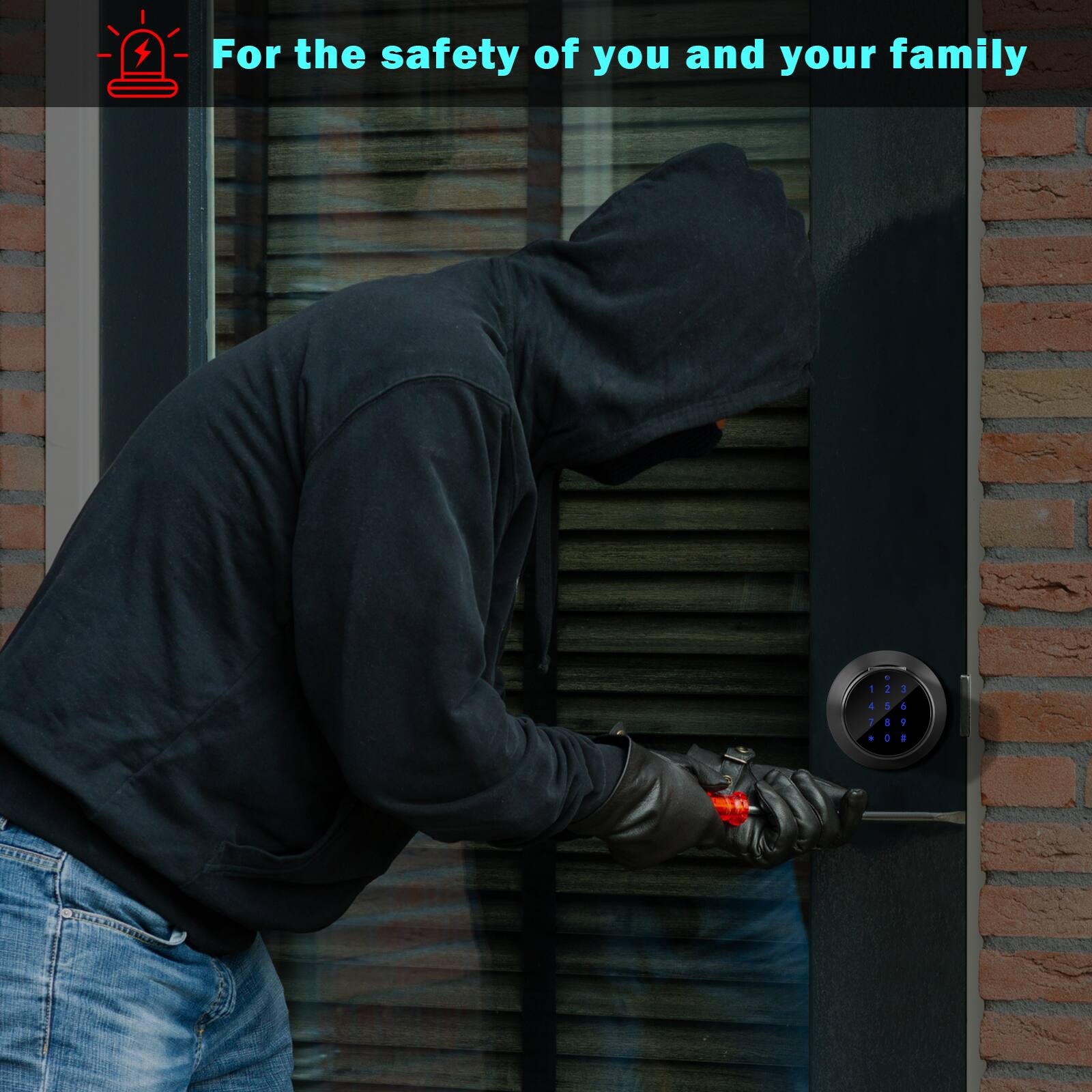 For the safety of you and your family + 123 - 1 1 4 5 4 1 EV 1 S + O. a 4