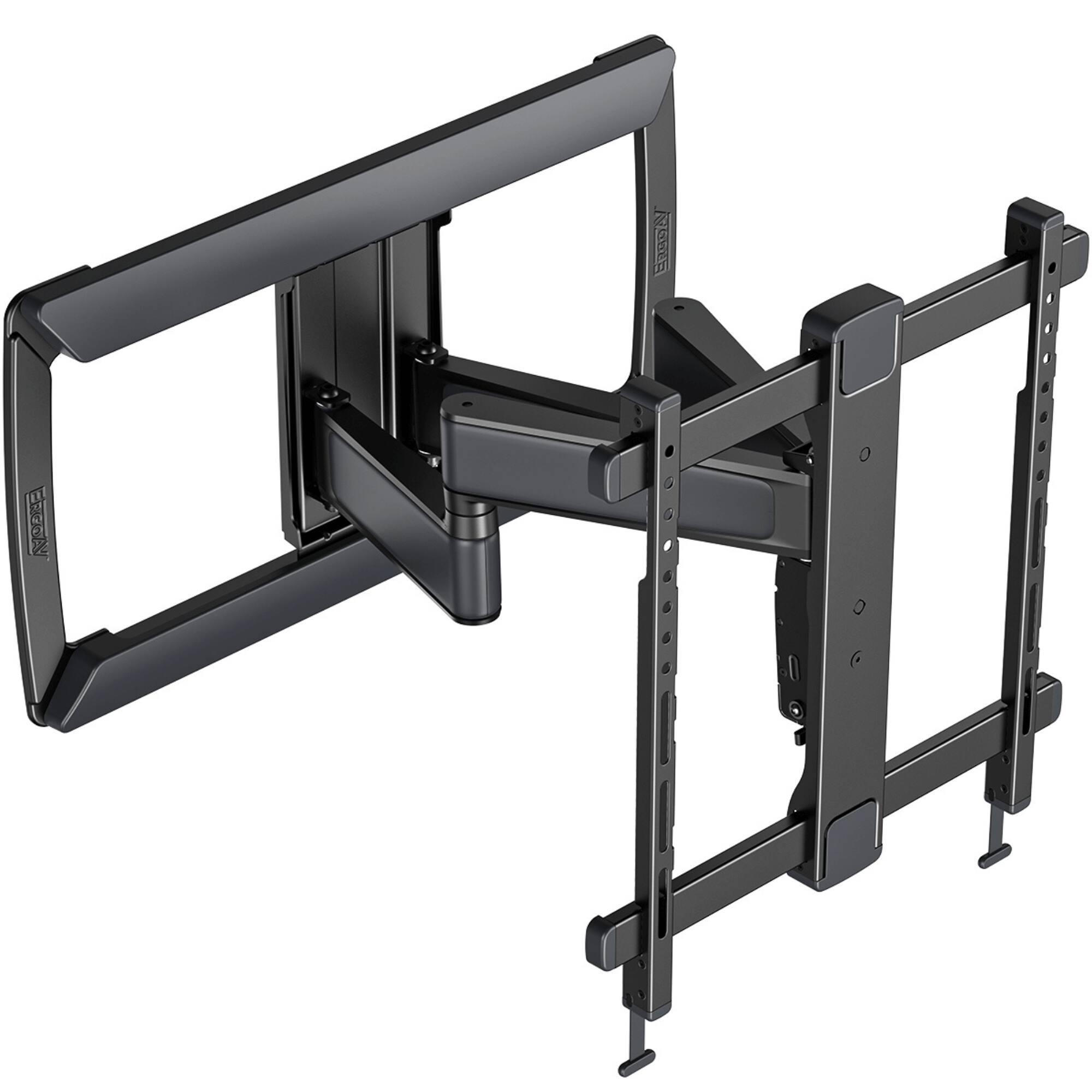 ErgoAV - Motion Mount with Dual Arms and IsoTILT Technology for TVs 39" to 65" - Black