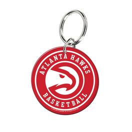 WinCraft - Atlanta Hawks Premium Acrylic Team Key Ring - Multicolor