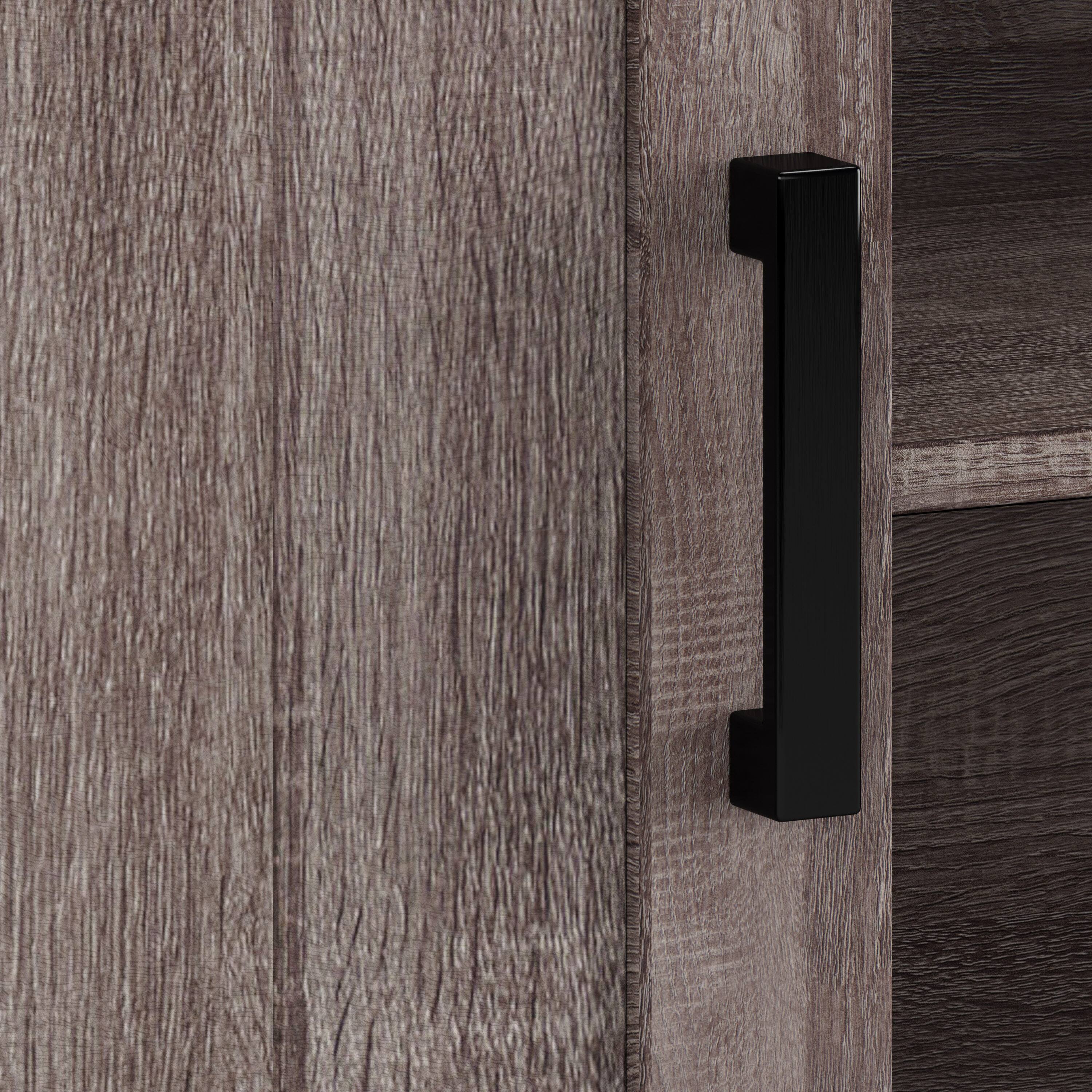 Alt View 12. CorLiving - CorLiving - Virlomi Collection TV Stand with Cabinets for Most TVs up to 85" - Brown.