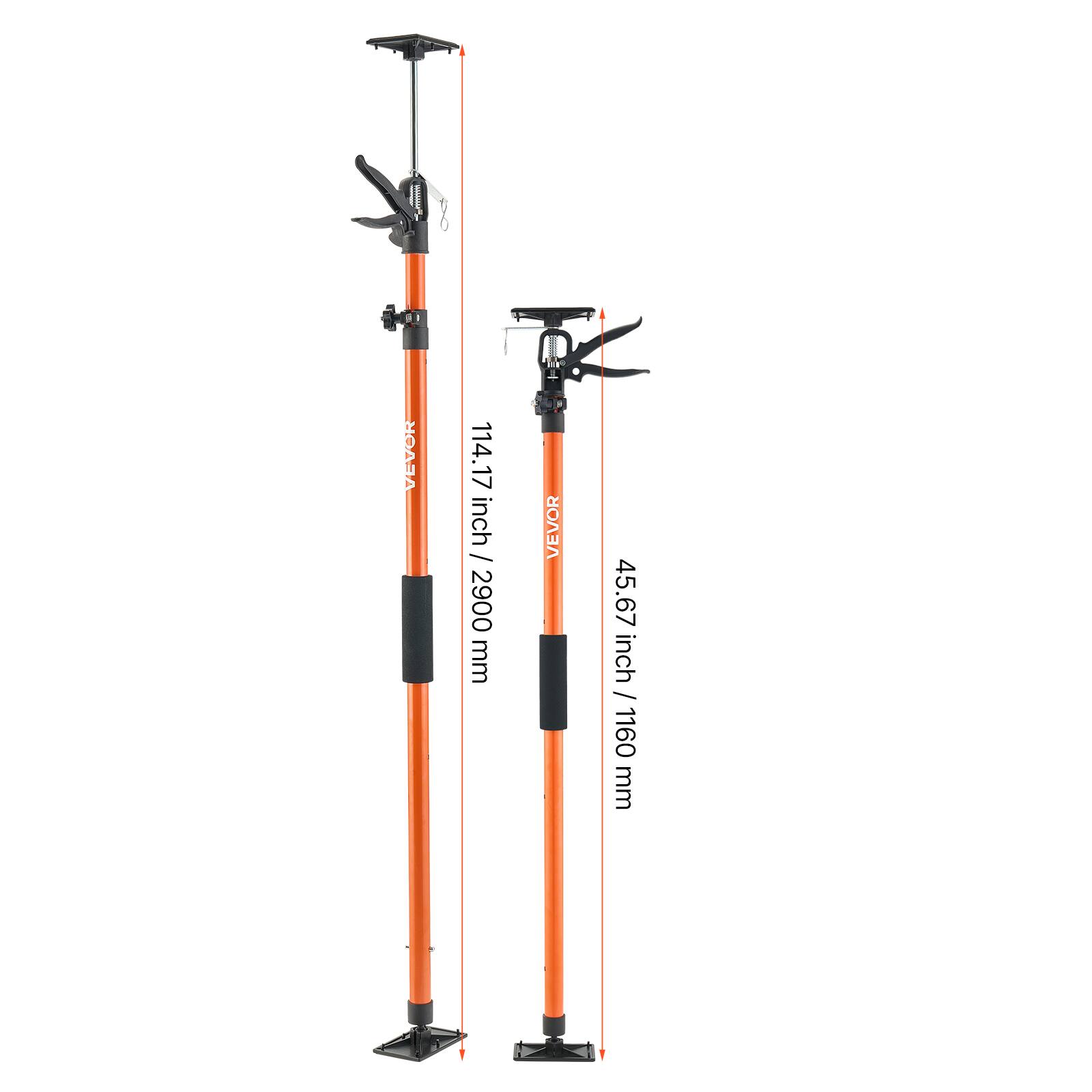 VEVOR 114.17 inch / 2900 mm  
VEVOR 45.67 inch / 1160 mm