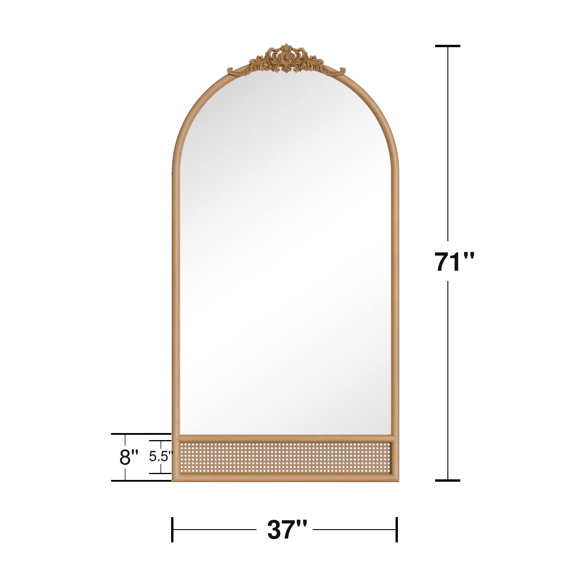 71"  
8"  
5.5"  
37"