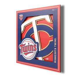 YouTheFan - 12'' x 12'' 3D Logo Wall Art - Multicolor