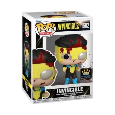Funko - POP! Television: Invincible - Invincible (Bloody) (Exclusive) - COLLECTIBLES - Multicolored