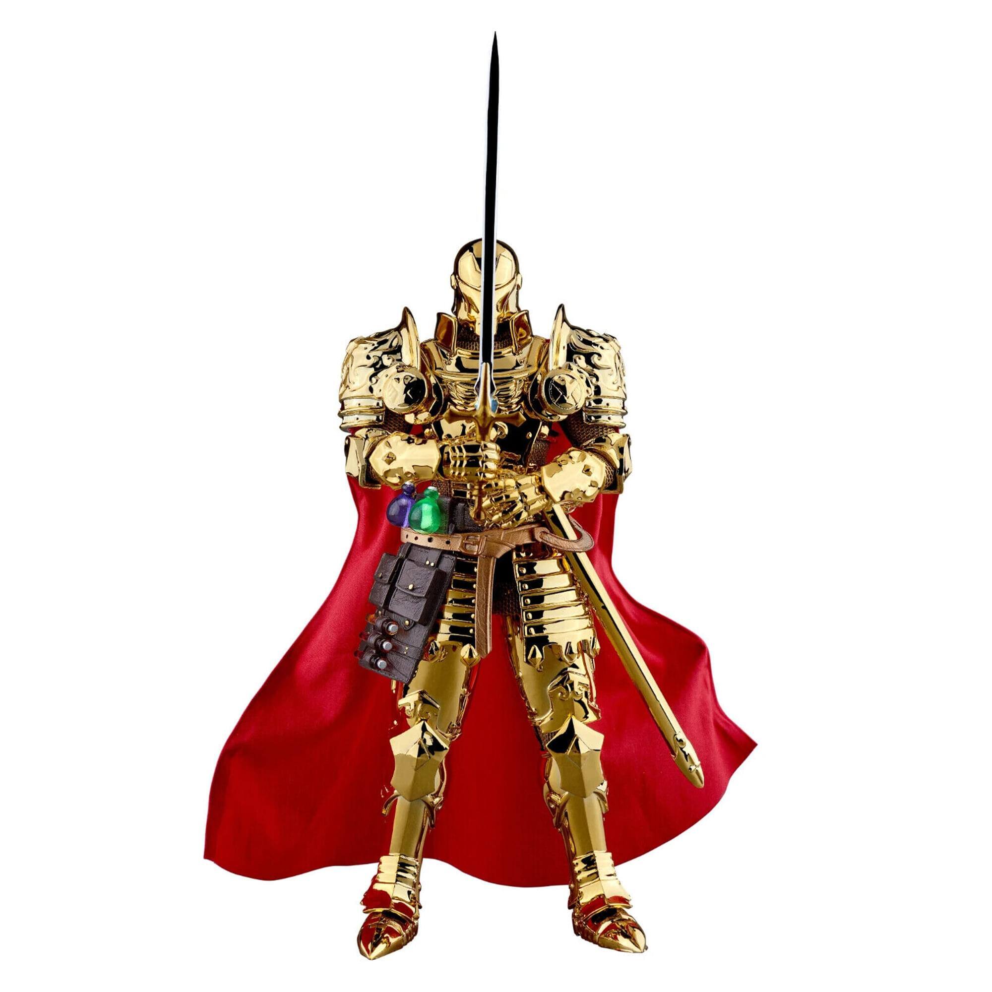 Alt View 3. Marvel - Marvel Medieval Knight Iron Man DAH-046SP Golden PX Action Figure.